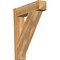 Ekena Millwork Traditional Craftsman Rough Sawn Outlooker, Western Red Cedar, 8"W x 30"D x 36"H OUT08X30X36TRA04RWR - alternate 1